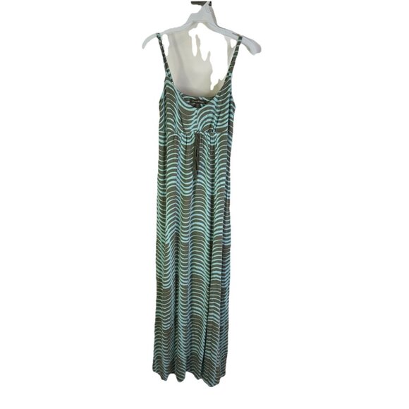 Tommy Bahama Geometric Print Empire Waist Maxi Dress - Picture 1 of 9